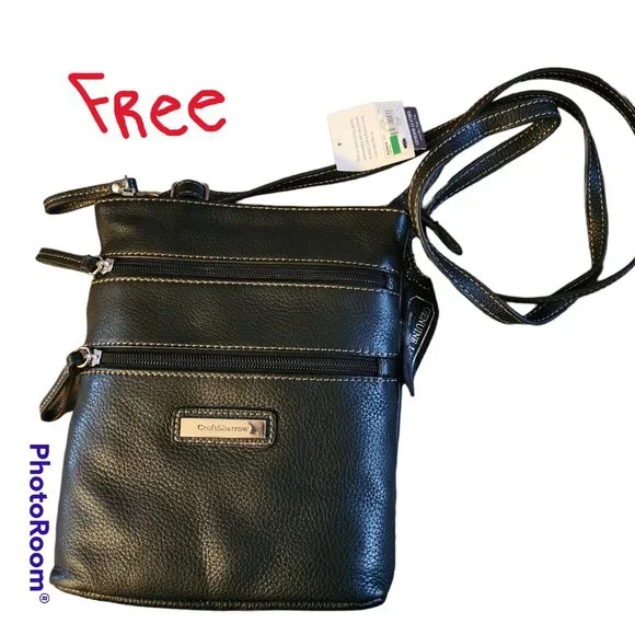 Stone Mountain Quilted Crossbody with FREE Crofts & Barrow Crossbody - Picture 6 of 10